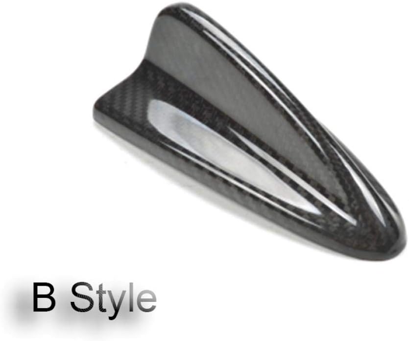 DKINCM Carbon Fibre Aerials Car Shark Fin Antenna Decoration Car Styling,for Kia Optima Forte Cerato Carens Picanto Venga