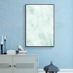 Floating Framed Canvas Wall Art for Living Room, Bedroom Abstract Geometric Colorful Painting Canvas Prints for Home Decoration Ready to Hang - 16x24 inches