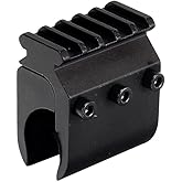 pusina Barrel Mount 20mm Picatinny Rail Base Adapter Rifle Converter Flashlight Mounts