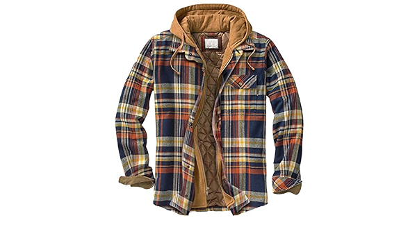 Thermal Quilted Lined Flannel Shirts 