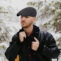 meioro Men's Newsboy Hat Flat Cap Ivy Cotton