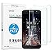 OMOTON 9H Hardness HD Tempered Glass Screen Protector for Moto G5s Plus, 5.5-Inch, 2 Pack