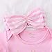 3pcs Newborn Infant Baby Girls Clothes Tops Romper+Warm Leggings+Headband Outfits Set (0-3 Months, Pink)