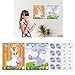 BESTOYARD Birthday Party Games for Kids Pin the Tail on the Bunny
