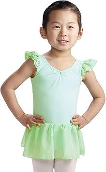Amazon バレエ レオタード 子供 ミント色 ティンク スカート付きレオタード 日本製 3年保証付 キッズ ジュニア 子供レオタード 140ｃｍ サヨリ バレエ