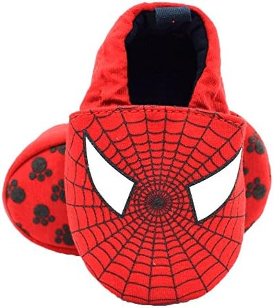 IDOVY Infant Baby Boys Girls First Walkers Newborn Soft Sole Moccasins Anti-Slip Toddler Shoes (L:12-18Months, Spider Web)