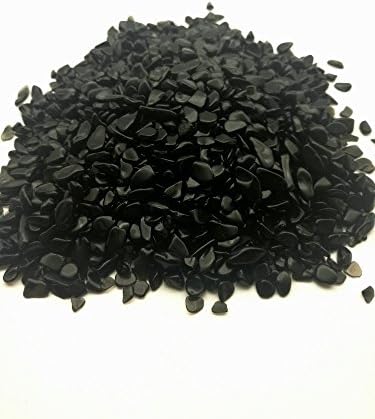 Hengshang Obsidian Tumbled Stones Small Chips Healing Gem Reiki Wicca Crystal Stones Pieces -To Home Decoration