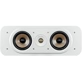 Polk Audio Signature Elite ES30 Center Channel Speaker, Elegant White | Hi-Res Audio Certified, Dolby Atmos &amp; DTS:X Compatible, 1" Tweeter &amp; Two 5.25" Woofers, Dual Power Port for Effortless Bass