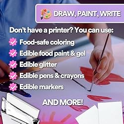 paper2eat Frosting Sheets Premium 8.5“ x