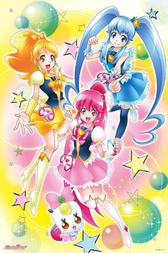 Amazon 500ピース ジグソーパズル ハピネスチャージプリキュア ハピネス注入 幸せチャージ ラージピース 50x75cm ジグソーパズル おもちゃ