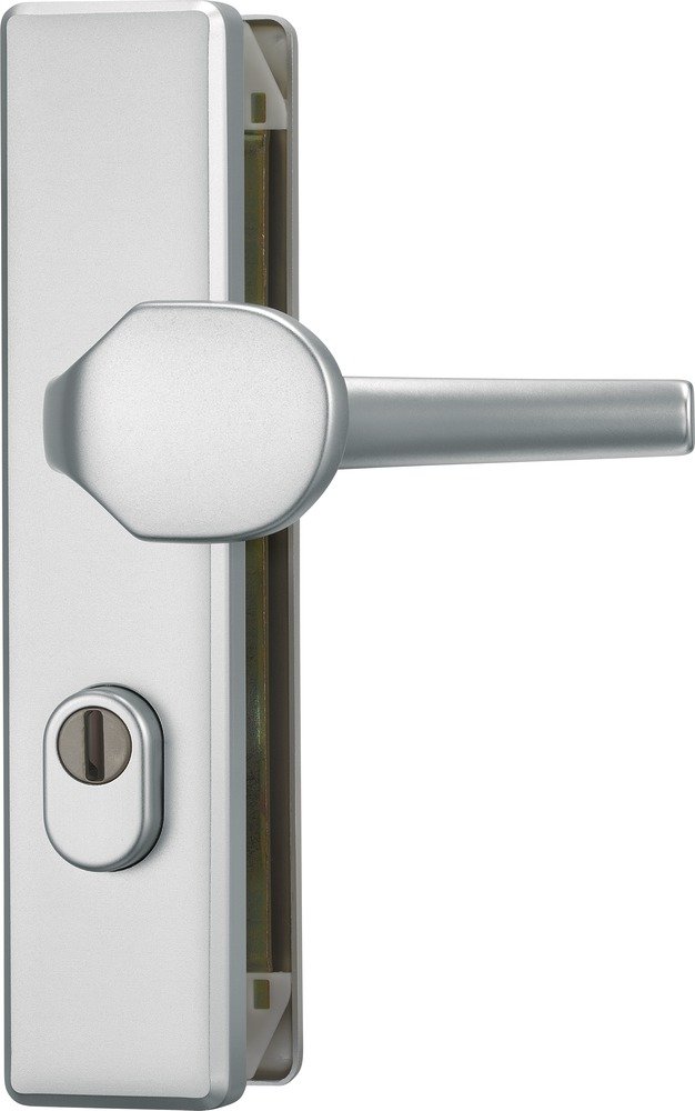 Abus KLZS714 ER 12231 Protective Door Fitting, Stainless Steel with Cylinder Protection, 203541