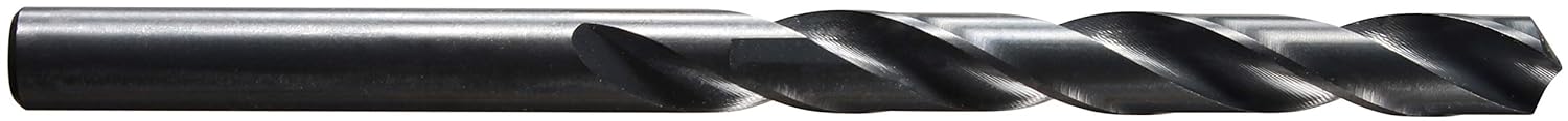 Presto 010000.65 High Speed Steel Jobber Drill, DIN 338, 0.65 mm Diameter, 26 mm Length, 8 mm Flute Length, Pack of 10