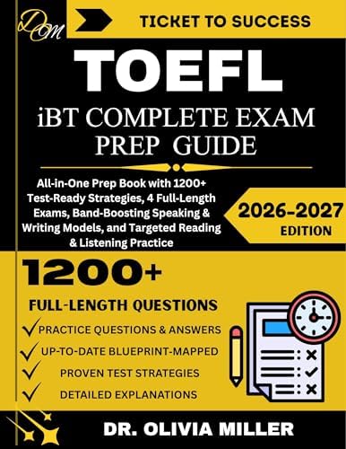 Amazon.com: The Official Guide to the TOEFL iBT Test, Seventh