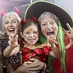 ThinkMax 180 pcs Tatuajes temporales de Halloween para niños, 30 Estilos Surtidos Etiquetas engomadas del Tatuaje para el Favor de la Fiesta de Halloween, Truco o Trato, Rellenos de Bolsas de Regalos 14 ThinkMax 180 pcs Tatuajes temporales de Halloween para niños, 30 Estilos Surtidos Etiquetas engomadas del Tatuaje para el Favor de la Fiesta de Halloween, Truco o Trato, Rellenos de Bolsas de Regalos