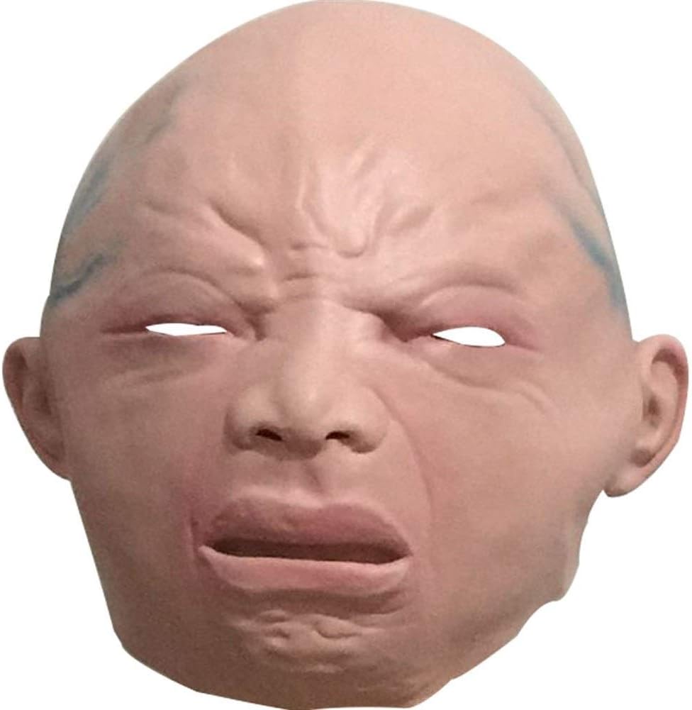 Amazon Com Street Funny Baby Crying Baby Mask Halloween Angry