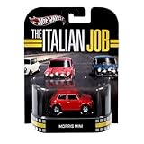 Hot Wheels Retro The Italian Job 1:55 Die Cast Car Morris Mini [Red]