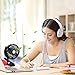 Elechomes EH101 Rechargeable Operated Clip on Mini Desk USB Fan for Home Office Baby Stroller Car Laptop Study Table Gym Camping Tent, Black
