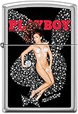 Zippo Playboy May 2013 Cover Satin Chrome Windproof Lighter NEW RARE