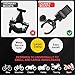 Ogakey Metal Bike Motorcycle Phone Mount for Handlebars 0.6-1.6'', Fit iPhone 8 | 8 Plus, 7 | 7 Plus, 6s | 6s Plus, X, Galaxy S8, S7, S6, S5, Note 8, Hold Phones Up to 3.5