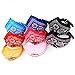 SIMPLEST LIFE Adjustable Personalized Cute Pet Bandanas Scarf Collar for Dog Cat Pack of 8
