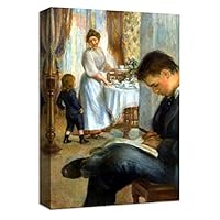 Canvas Wall Art Dance in The Country by Pierre-Auguste Renoir Canvas Prints Home Artwork Decoration for Living Room,Bedroom - 12x18 inches