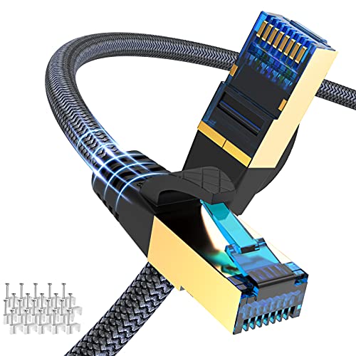 CAT Ciwoda 8 Ethernet Cable Outdoor Indoor