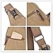 SIFINI Outdoor Sport Casual Canvas Unbalance Backpack Cross body Sling Bag Chest Bag Shoulder Bag for Men