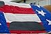 Tahoe Patriotic American Flag Wool Felt Padded Contour Saddle Pad - 36