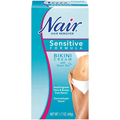 Nair Hair Remover Bikini Cream Sensitive 17Oz (6 Pack)