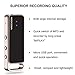 Digital Voice Recorder, BOOCOSA 8GB Audio Recorder with MP3 Player - Mini USB Sound Recorder Dictaphone VR002