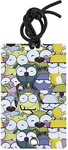 YaYtag Fun New Concept of Luggage Tag - 2 Pack - Emoji Reunion