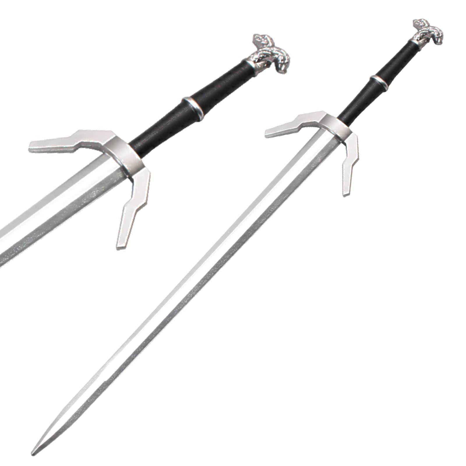 Photo 1 of *used* Blazing Steel Medieval Foam Sword Two Hand Sword Witcher (Twin Wolf)
