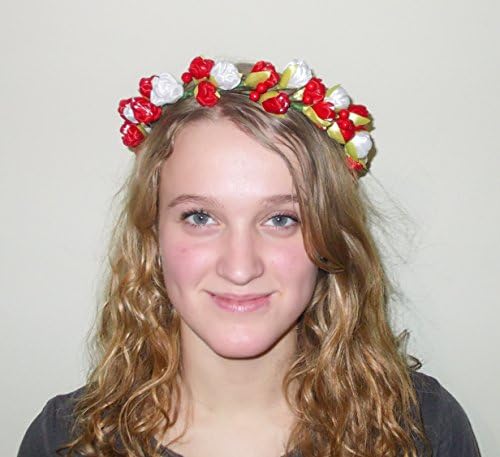 Headband for women girl flower headband Beautiful headband kanzashi flowers handmade Women's headband wedding a party festival accessory