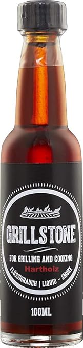 Grillstone Hartholz Flüssigrauch, Liquid Smoke vegan 100ml