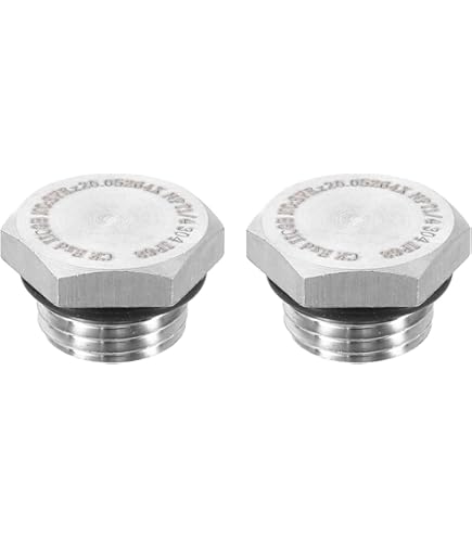 AN8 8-AN 8-ORB O-Ring Thread Cored Hex Head Plug Pipe Male Nut Cap Fitting BUNG AN8 8-AN 8-ORB O-Ring Thread Cored Hex Head Plug Pipe Male Nut Cap Fitting BUNG
