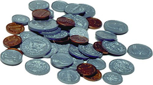 Learning Advantage 7510 Coin, Plastic set of 94, Grade: kindergarten