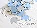 Blue Gray Elephant Table Confetti Its a Boy Baby Shower Decoration Elephant Theme and Ideas for a Party Little Peanut Set of 100