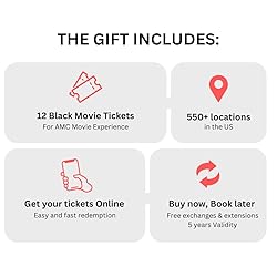 Wonderbox – AMC Ultimate Movie Pass – 12 Black