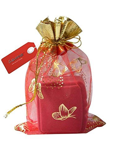 set of 1 beautiful rudraks rakhi with rolhi chawal for brother(men/boys)