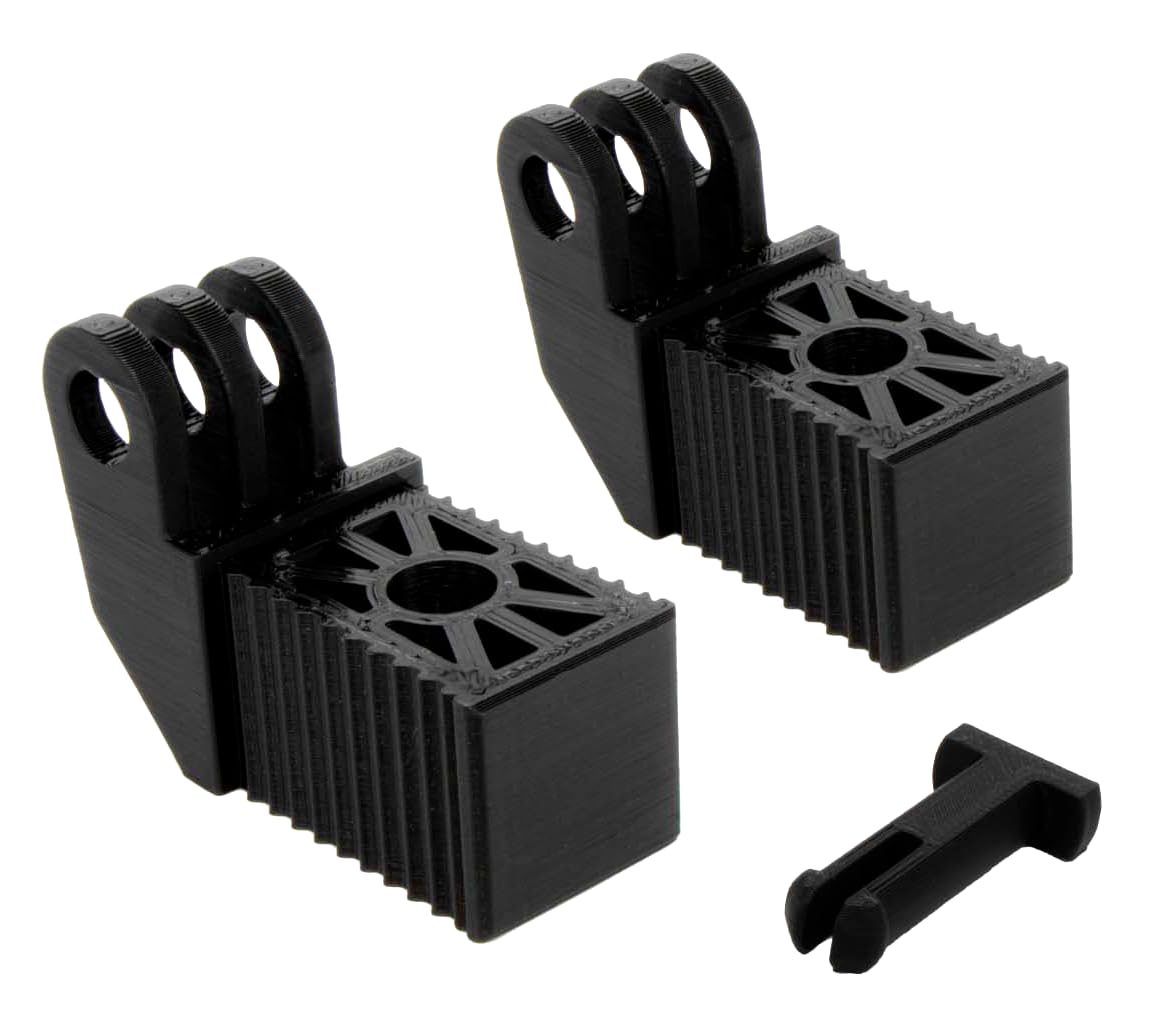 Spacetimevalley Replacement Hinge, Furniture Hinge Replacement Latch Support for Ikea Lycksele Sofa and Sofa bed, Compatible with Lycksele LÖVÅS and Other Models, Black (2)