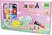 Vilac - 5821 - Jouet en Bois - Circuit Train - Barbapapa