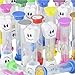 Kicko Assorted Tooth Hourglass Toothbrushing Timer- 72 pieces of 2-minute Sand Timekeeper for Kids- Best for Dental Cleaning Kit, Office - Proper Toothbrush Trainer at Home or School