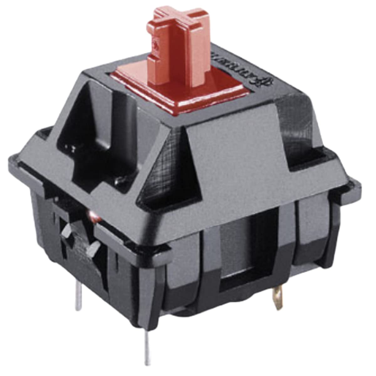 Cherry MX Key Switches for Mechanical Gaming Keyboards | Plate Mounted | MX1AL1NN (Cherry Red, 90 Pcs)