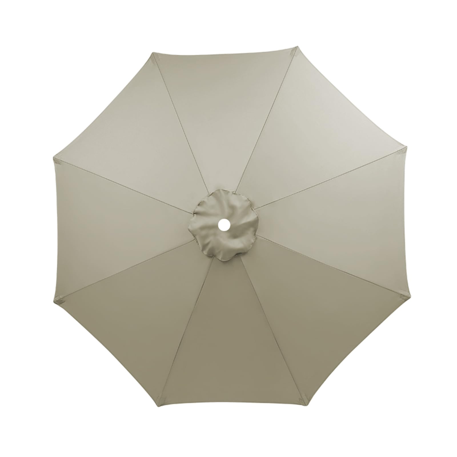 TWSOUL Replacement Parasol Fabric Cover, 3 m 8 Ribs Parasol Replacement Canopy Cover, Anti-Ultraviolet Patio Umbrella Cloth Cover (A, 3 m / 8 Ribs)