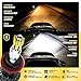 Light Moses H11 LED Headlight Bulbs 360-Degree Super Bright 6,000K Sky White 12,000lm 90W Premium replacement High Low beam