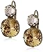 Sorrelli Cushion-Cut Crystal Antique-Style Drop Earrings