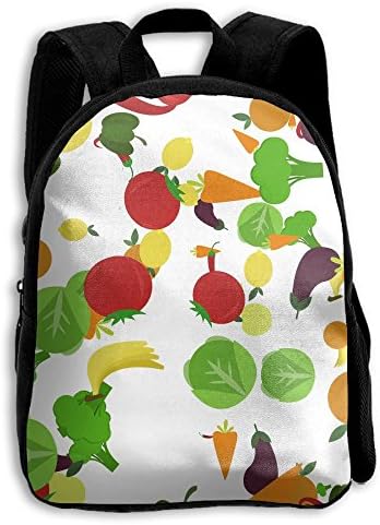 NOLIN AZU Healthy Food Kids Backpack For Boys Girls School Travel