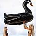 Floatie Kings Black Swan Party Pool Float - Original Giant Premium Inflatable