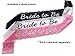 Bachelorette Sash – Bride to Be – Stylish Lace in White, Pink, or Black