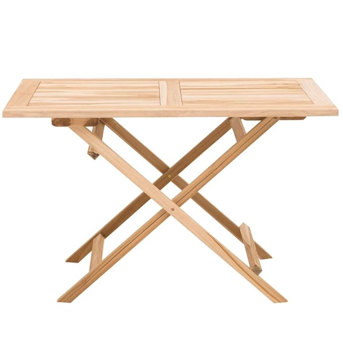 OUTLIV. Gartentisch Seattle Klapptisch 120x70cm Teak Outdoor Tisch